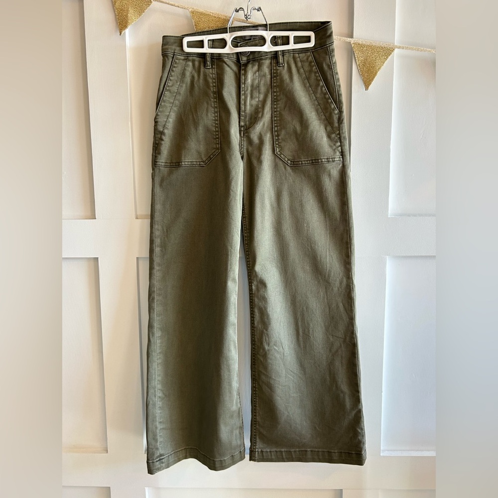 Kut From the Cloth Meg wide leg cropped size 2